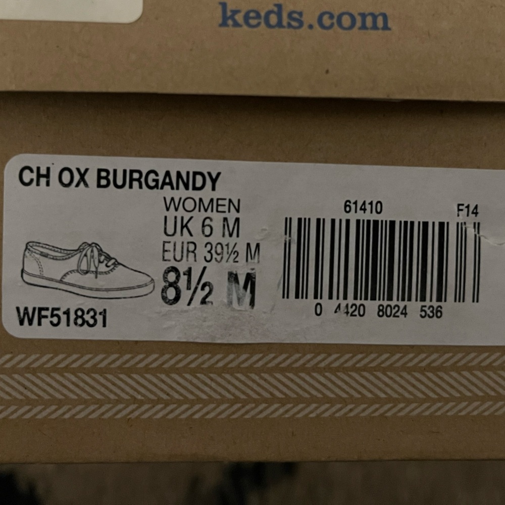 Keds Cherry Red Sneakers - Picture 6 of 6